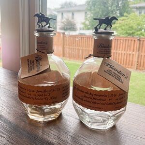 Lot of 2 Blanton Bottles